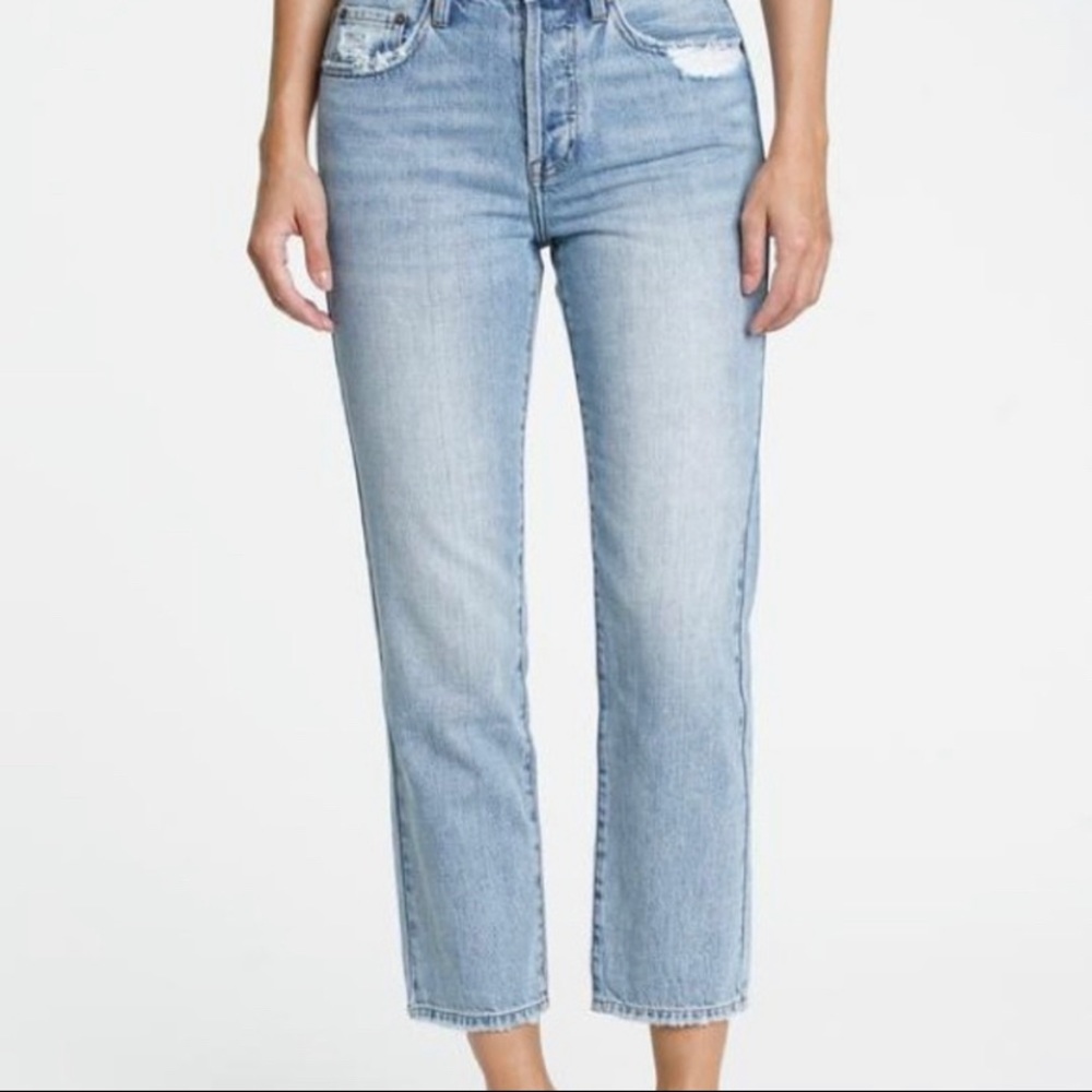 Pistola Charlie High Rise Straight Leg Jeans